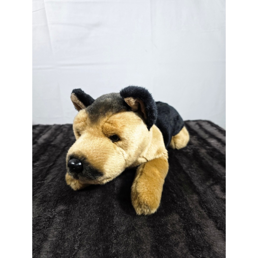 Russ Yomiko Classics German Shepherd Plush Tan Black Stuffed Animal Dog Toy